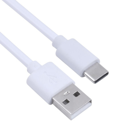 Кабель USB to USB-C / Type-C Copper Core Charging Cable, Cable Length:1m - белый