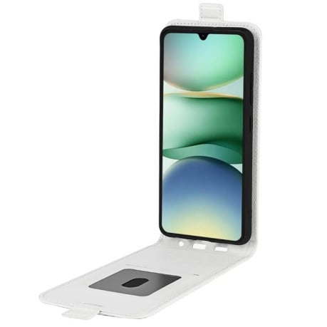 Флип-чехол R64 Texture Single на Xiaomi Redmi A5 4G 173.3mm 5G / 4G EU 173mm - белый