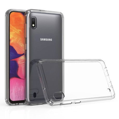 Противоударный чехол HMC Acrylic Protective Case на Samsung Galaxy A10-прозрачный