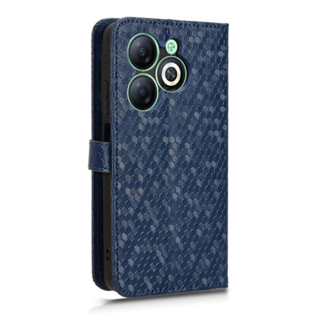 Чехол-книжка Honeycomb Dot для Infinix Smart 8 - синий