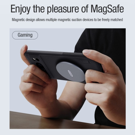 Протиударний чохол NILLKIN Frosted Shield Pro Magnetic Magsafe для Google Pixel 8 Pro - чорний