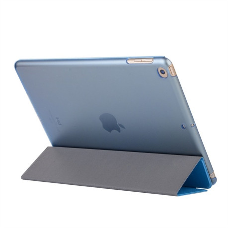 Чохол-книжка Silk Texture на iPad 9/8/7 10.2 (2019/2020/2021) - блакитний