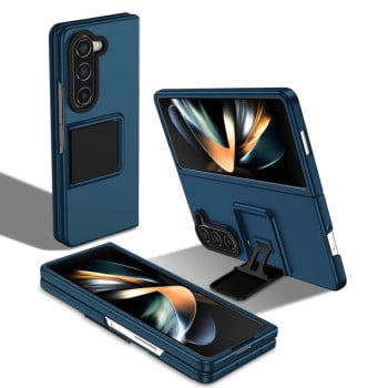 Противоударный чехол Three-dimensional Folding для Samsung Galaxy Fold 5 - синий