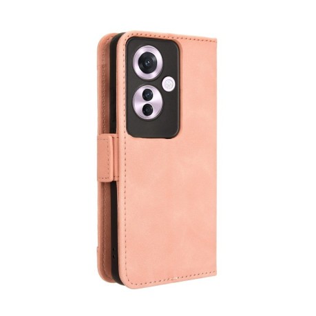 Чехол-книжка Skin Feel Calf на OPPO Reno11 F 5G / F25 Pro 5G - розовый