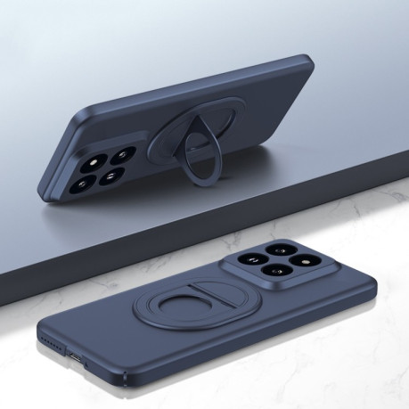 Протиударний чохол Magsafe Hidden Fold Holder на Xiaomi 14 Pro - синій