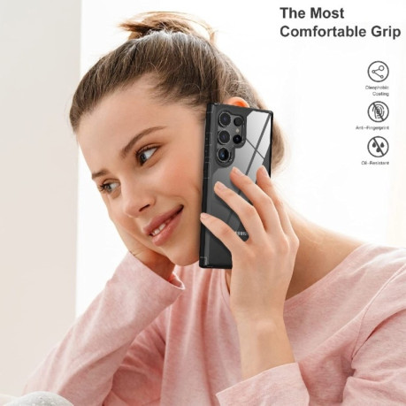 Протиударний чохол Acrylic для Samsung Galaxy S25 Ultra 5G - чорний