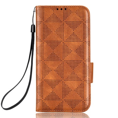 Чохол-книжка Symmetrical Triangle для Xiaomi 13 Lite / Civi 2 - коричневий