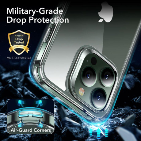 Прозрачный чехол ESR Classic Hybrid + Screen Shield для iPhone 13 Pro Max - Clear
