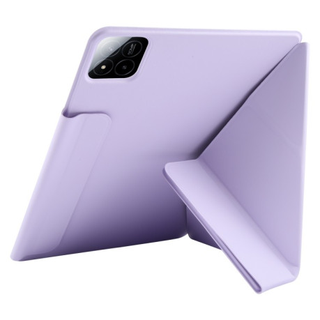 Чехол-книжка Fixed Buckle Magnetic Demation Leather  Xiaomi Pad 7 / 7 Pro - фиолетовый