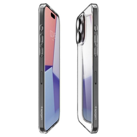 Оригинальный чехол Spigen AirSkin Hybrid для iPhone 15 Pro - Crystal Clear