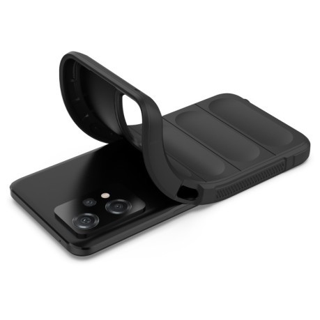 Силіконовий чохол Magic Flannel для Realme 9 Pro/OnePlus Nord CE 2 Lite 5G / Realme V25 5G / Realme 9 5G - чорний