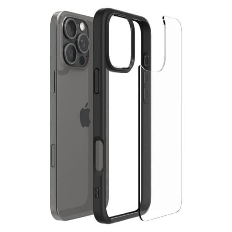 Оригинальный чехол Spigen Ultra Hybrid на IPhone 16 Pro - Matte Black