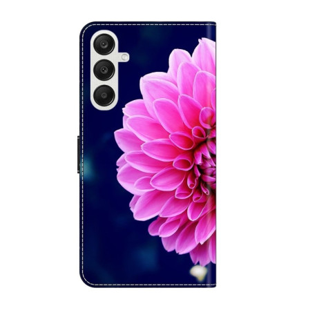 Чехол-книжка Crystal 3D Shockproof Protective Leather для Samsung Galaxy A35 5G - Petals