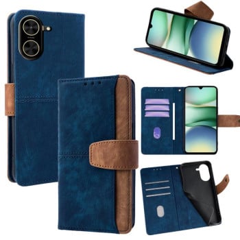 Чехол-книжка с мягким покрытием Skin Feel и магнитной застёжкой на Xiaomi Redmi A5 4G 171.7mm - синий