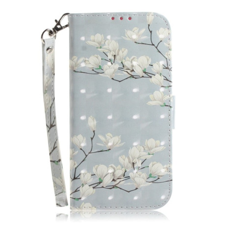 Чохол-книжка 3D Painting для Xiaomi Redmi 14C 4G/Poco C75/Redmi A4 5G - Magnolia
