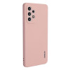 Противоударный чехол ENKAY Liquid Silicone для Samsung Galaxy A73 5G - розовый