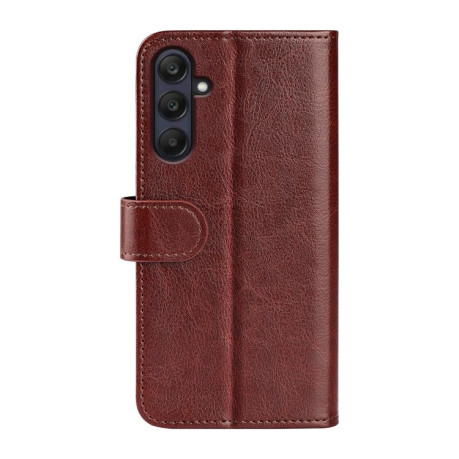 Чехол-книжка R64 Texture Horizontal Flip Leather для Samsung Galaxy A26 - коричневый