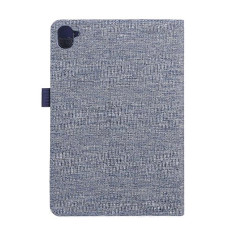 Чехол-книжка Fabric Leather для Xiaomi Redmi K Pad - синий