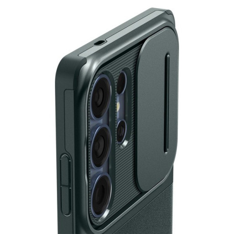 Оригинальный чехол Spigen OPTIK ARMOR для Samsung Galaxy S25 Ultra - Abyss Green