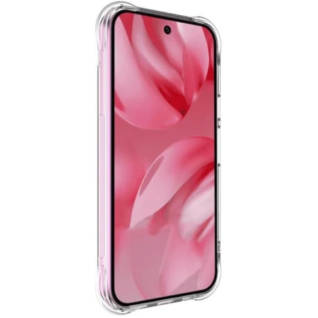 Силіконовий чохол imak Airbag із посиленими кутами на Google Pixel 10 Pro XL - прозорий