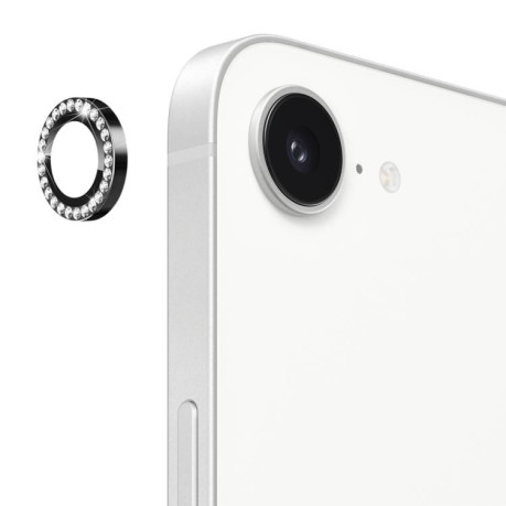 Захисне скло на камеру ENKAY AR Anti-reflection Camera Lens для iPhone 16e - чорний