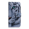 Чехол-книжка Coloured Drawing для Samsung Galaxy M33 5G - Tiger