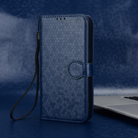 Чехол-книжка Honeycomb Dot для Infinix Note 50 Pro+ - синий