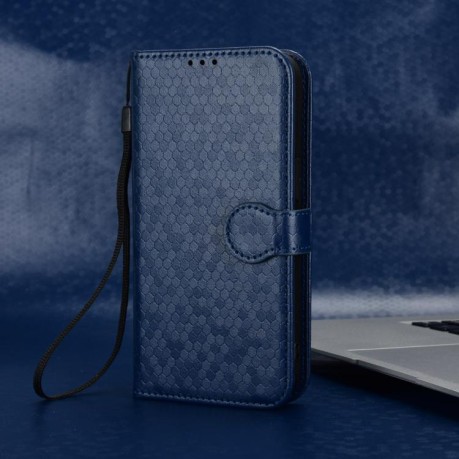 Чохол-книжка Honeycomb Dot для Infinix Note Edge 5G — синій