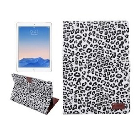 Шкіряний Чохол Leopard білий для iPad Pro 9.7