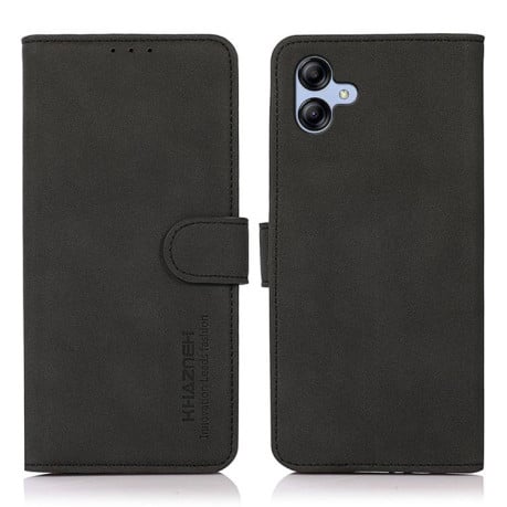 Чехол-книжка KHAZNEH матовая фактура на Samsung Galaxy A07 5G - черный
