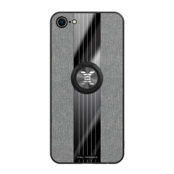 Протиударний чохол XINLI Stitching Cloth на iPhone SE 3/2 2022/2020/8/7 - сірий