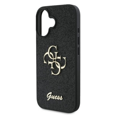 Оригінальний чохол Guess Big Metal Logo для iPhone 16 Plus - black