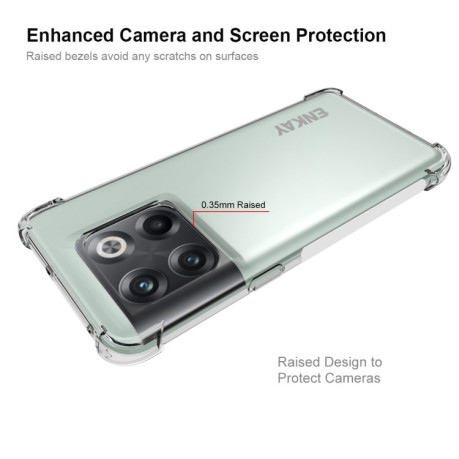 Противоударный чехол ENKAY Clear для OnePlus 10T 5G / Ace Pro - прозрачный