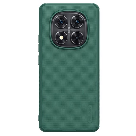 Противоударный чехол NILLKIN Super Frosted для Xiaomi Redmi Note 14 Pro+ 5G - зеленый