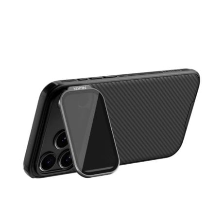 Чохол NILLKIN Black Mirror Prop Texture Transparent Mirror Cover на iPhone 17 Pro Max - чорний