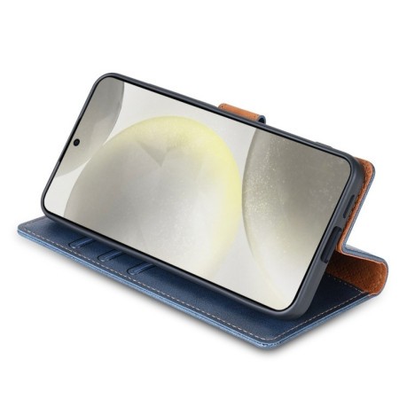 Чехол-книжка N.BEKUS CSJ-P1 Solid Color Leather на Google Pixel 8a - синий