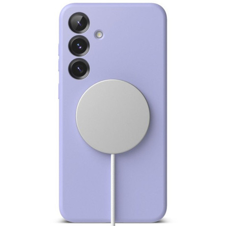 Оригінальний чохол Ringke Silicone MagSafe для Samsung Galaxy S25+ - Purple