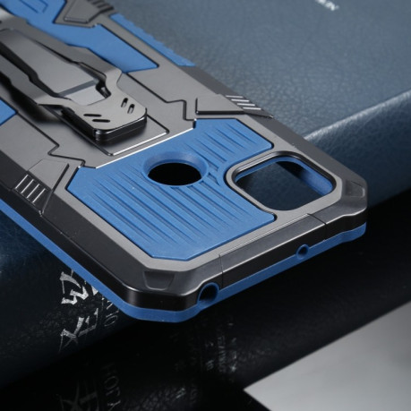 Противоударный чехол Armor Warrior для Xiaomi Redmi 10A/9C - синий