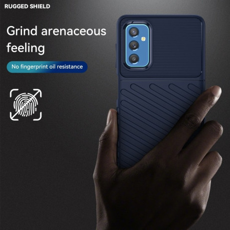 Противоударный чехол Thunderbolt на Samsung Galaxy M52 5G - синий