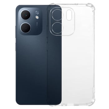 Прозорий силіконовий чохол Kalebol 1.5mm Four-Corner Airbags з укріпленими кутами на OPPO A5x 4G/5G