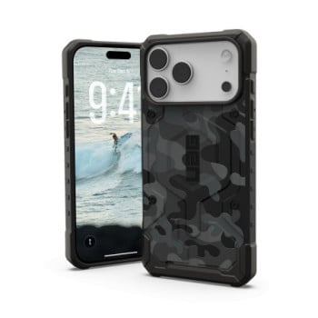 Оригинальній чехол UAG Pathfinder с MagSafe на iPhone 17 Pro Max - Black and Gray