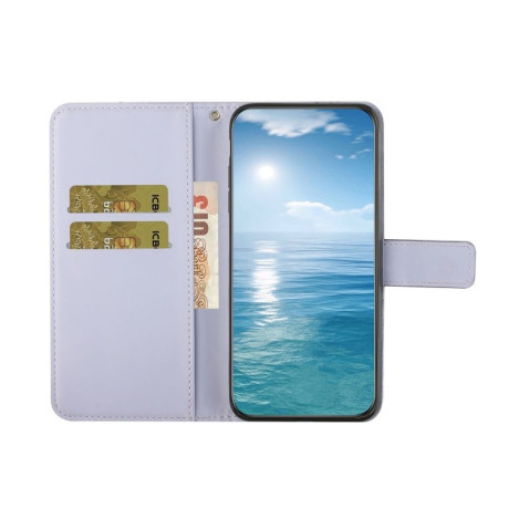 Чохол-книжка Ethnic Style для Infinix Hot 50 4G - фіолетовий