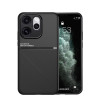 Противоударный чехол Tilt Strip Grain на OPPO Reno15 F 5G — чёрный