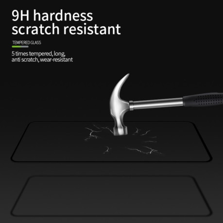 Защитное стекло MOFI 9H Full Screen на Samsung Galaxy A51 -черное