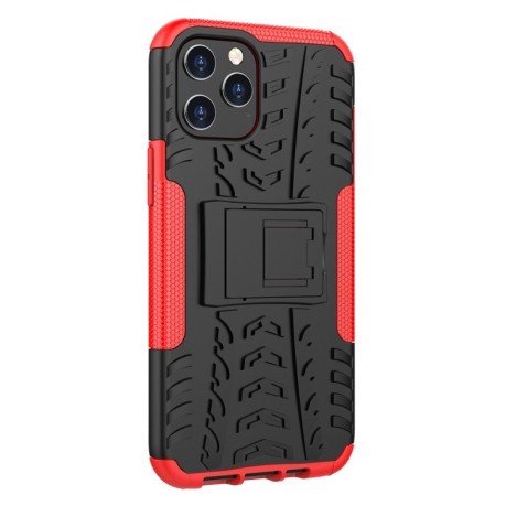 Противоударный чехол Tire Texture на iPhone 12 Pro Max - красный