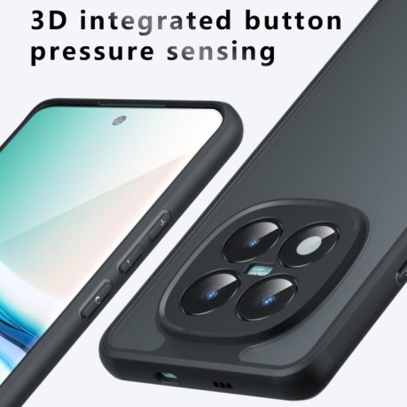 Противоударный чехол Armor Precise Hole гибрид для Poco 8 Pro/Redmi Note 15 Pro+ Global — прозрачный