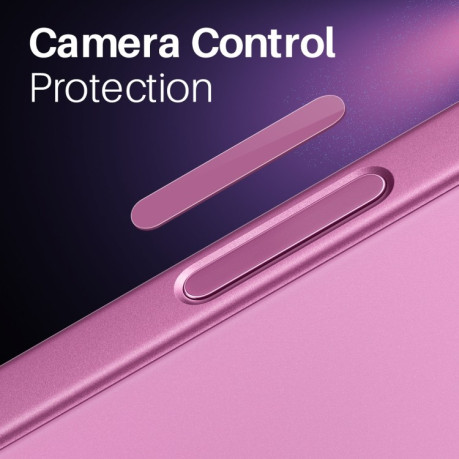Защита кнопки контроля камеры NORTHJO 2Pcs Camera Control Button Protector на iPhone 16/16 Plus/16 Pro/16 Pro Max - розовый