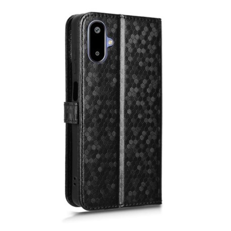 Чехол-книжка Honeycomb Dot для Samsung Galaxy M06 5G - черный