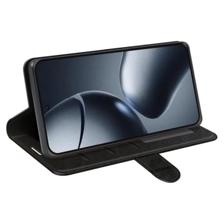 Чехол-книжка R64 Texture Single на Xiaomi 15T - черный