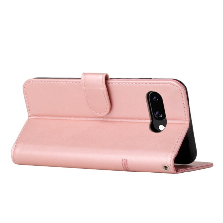 Чохол-книжка Stitching Calf Texture для Google Pixel 9a - рожевий
